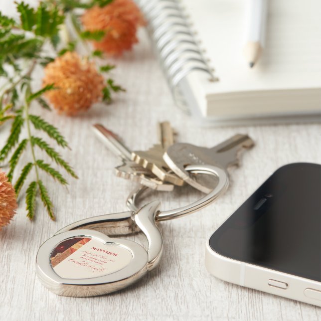 Personalize, RCIA Herzlichen Glückwunsch, katholis Schlüsselanhänger (Seite)