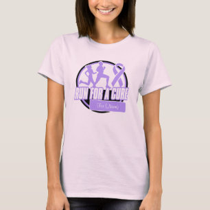 Personalize Run For a Cure - General Cancer T-Shirt