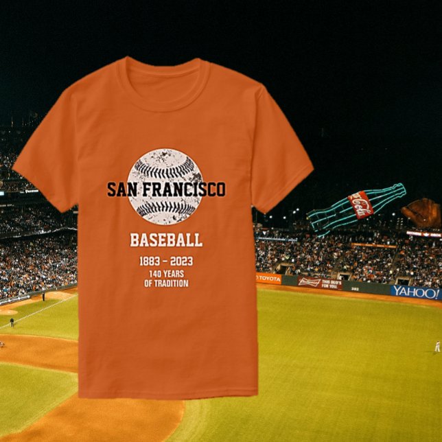 Personalize San Francisco, Baseball, 2023 T-Shirt (Von Creator hochgeladen)