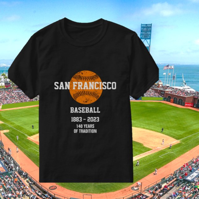 Personalize San Francisco, Baseball, 2023 T-Shirt (Von Creator hochgeladen)