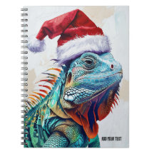 PERSONALIZE: Weihnachten Iguana | Notebook-Journal