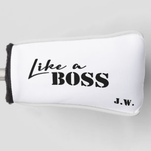 Personalize wie ein Boss modern mit klassischem Ty Golf Headcover
