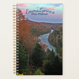 Personalized 2026 Scenic River Photo Planner Planer