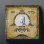 Personalized 90th Birthday Vintage Foto Template Fotoplatte<br><div class="desc">90th Birthday Foto Nummernschild. An elegant birthday party custom gift. Designed to match the Turning 90 wrapping paper, Ohrfeigen und Party Flehen. Foto-Your-Own-Einsatz. Template provided so easily personalized. Schreib das Foto von will be the samle colors as you use auf. Die Design is, also gut durchsetzbar with other age milestones....</div>