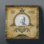 Personalized 90th Birthday Vintage Foto Template Fotoplatte<br><div class="desc">90th Birthday Foto Nummernschild. An elegant birthday party custom gift. Designed to match the Turning 90 wrapping paper, Ohrfeigen und Party Flehen. Foto-Your-Own-Einsatz. Template provided so easily personalized. Schreib das Foto von will be the samle colors as you use auf. Die Design is, also gut durchsetzbar with other age milestones....</div>