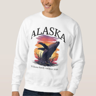 Personalized Alaska family vacation  Sweatshirt