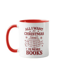 Personalized All I Want for Christmas Is More Book