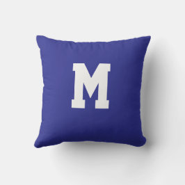 Personalized Alphabet Throw Pillow Kissen