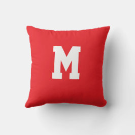 Personalized Alphabet Throw Pillow Kissen