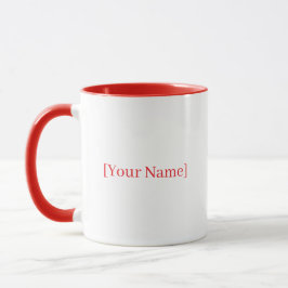 Personalized Angel Heart Prayer Mug - Custom Name Tasse