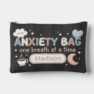 Personalized Anxiety Bag Panic Pouch Makeup Bag Zubehörtasche