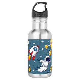 Personalized Astronaut Space School Supplies Edelstahlflasche