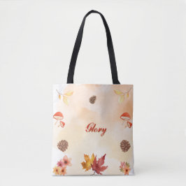 Personalized Autumn Fall Leaves Forest Designed