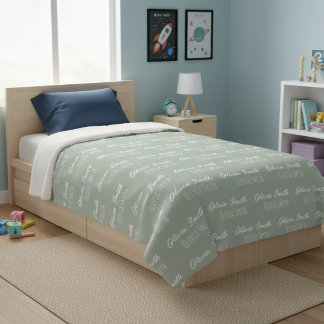 Personalized baby blanket, coming home photo  sherpadecke