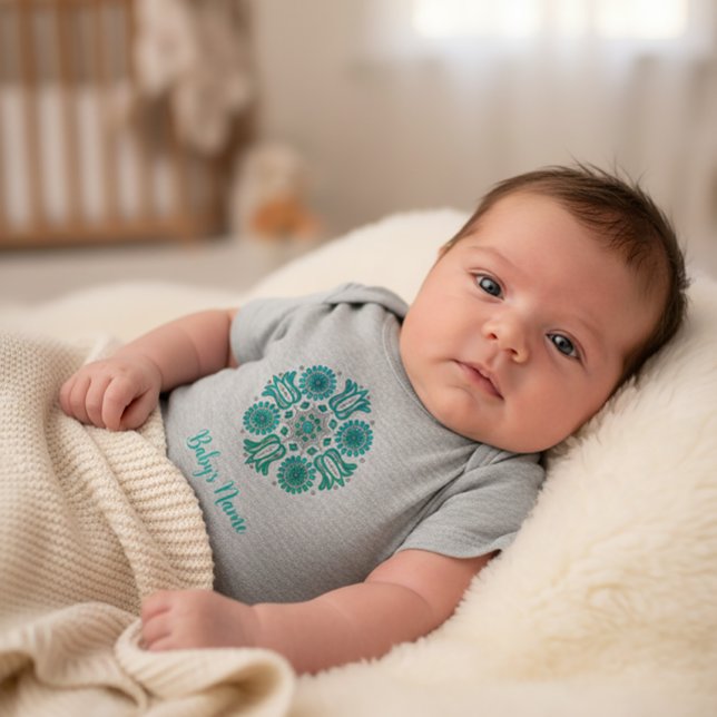 Personalized Baby Gift with Name Baby Strampler (Personalized baby bodysuit with name – perfect newborn gift)