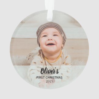 Personalized Baby’s First Christmas Ornament