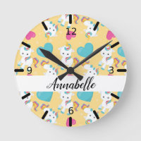 Personalized Baby Unicorns & Hearts