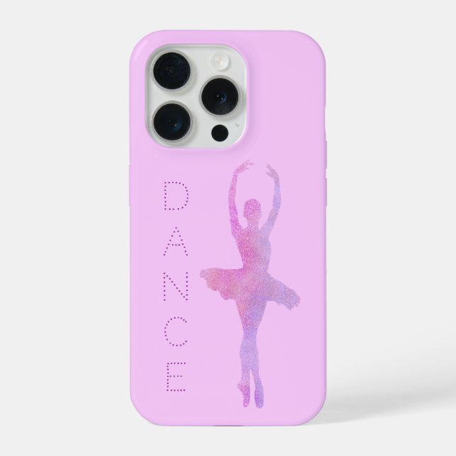Personalized Ballerina iPhone case Hülle (Rückseite)