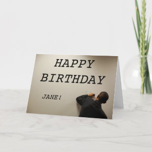 Personalized Barack Obama Birthday Card - 2 Karte