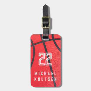 Personalized Basketball Gepäckanhänger