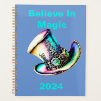 Personalized “Believe In Magic” 2024 Planner Planer