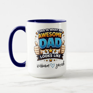 Personalized Best Daddy Ever | Custom Father’s Day Tasse