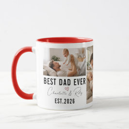 Personalized BEST DADDY Photo|Custom Father’s Day Tasse