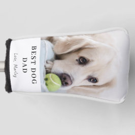 Personalized Best Dog Dad Custom Photo Golf Headcover