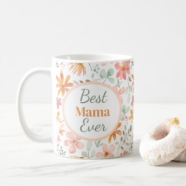 Personalized Best Ever Mug Kaffeetasse (Mit Donut)