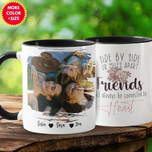 Personalized Best Friend Mug with Photo | BFF Gift Tasse (Personalized Best Friend Mug with Photo | BFF Gift)