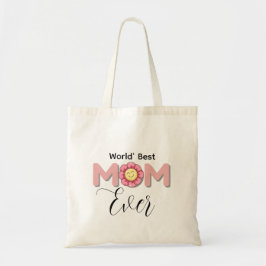Personalized Best Mom Ever Tote Bag Gift Tragetasche