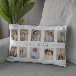 Personalized Best Mom Pillow | Custom Photos Dekokissen