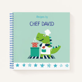 Personalized Blank Cookbook for Kids Notizbuch