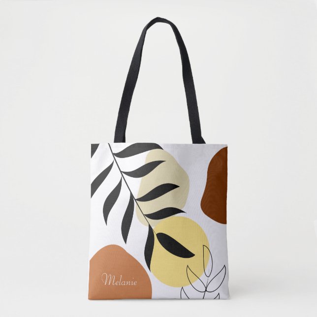 Personalized Boho Tote Bags (Vorderseite)
