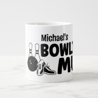 Personalized Bowling Mug Gift Jumbo-Tasse