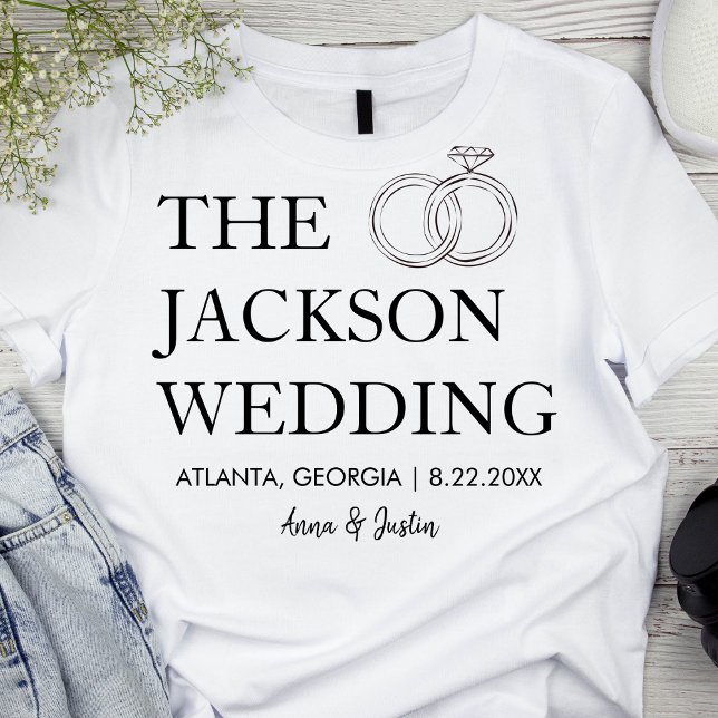 Personalized Bridal Party Gift Wedding Party Favor Tri-Blend Shirt (Von Creator hochgeladen)