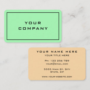 Personalized Business Card Your Company Logo Info Visitenkarte