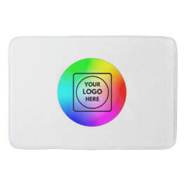 Personalized Business Company Logo Branding Bath Badematte