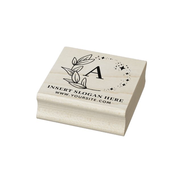 Personalized Business Monogram Self-inking Stamp Gummistempel (Stempel)