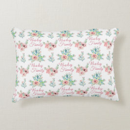 Personalized Cacti Floral Dekokissen