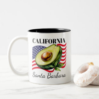 Personalized California Two-Tone Mug Zweifarbige Tasse
