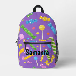 Personalized Candy Backpack | Sweet Treats Kids Bedruckter Rucksack