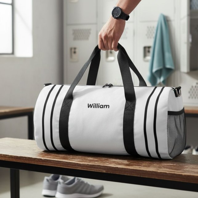 Personalized Canvas Duffel Bag - Custom Name  Duffle Bag (Von Creator hochgeladen)