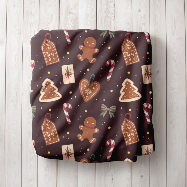 Personalized Christmas Fleece Blanket (Von Creator hochgeladen)