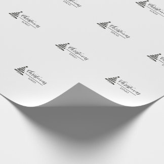 Personalized Christmas Gift Custom Modern T-Shirt Geschenkpapier