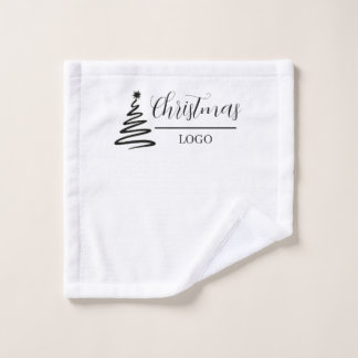Personalized Christmas Gift Custom Modern T-Shirt Waschlappen