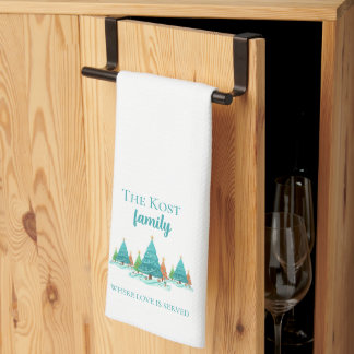 Personalized Christmas Kitchen Towels Geschirrtuch