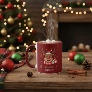 Personalized Christmas Mug | Custom Name Holiday Tasse