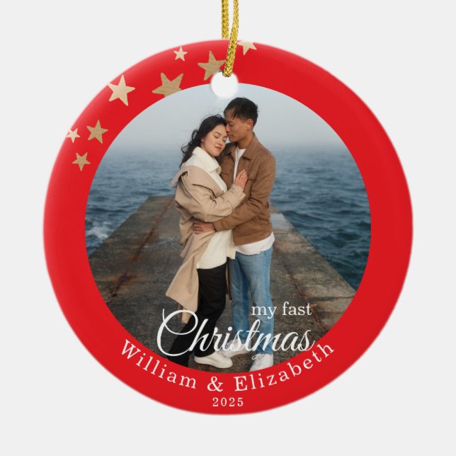 Personalized Christmas Ornament (Vorne)