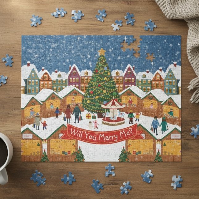 Personalized Christmas Secret Message/Marry me Puzzle (Von Creator hochgeladen)